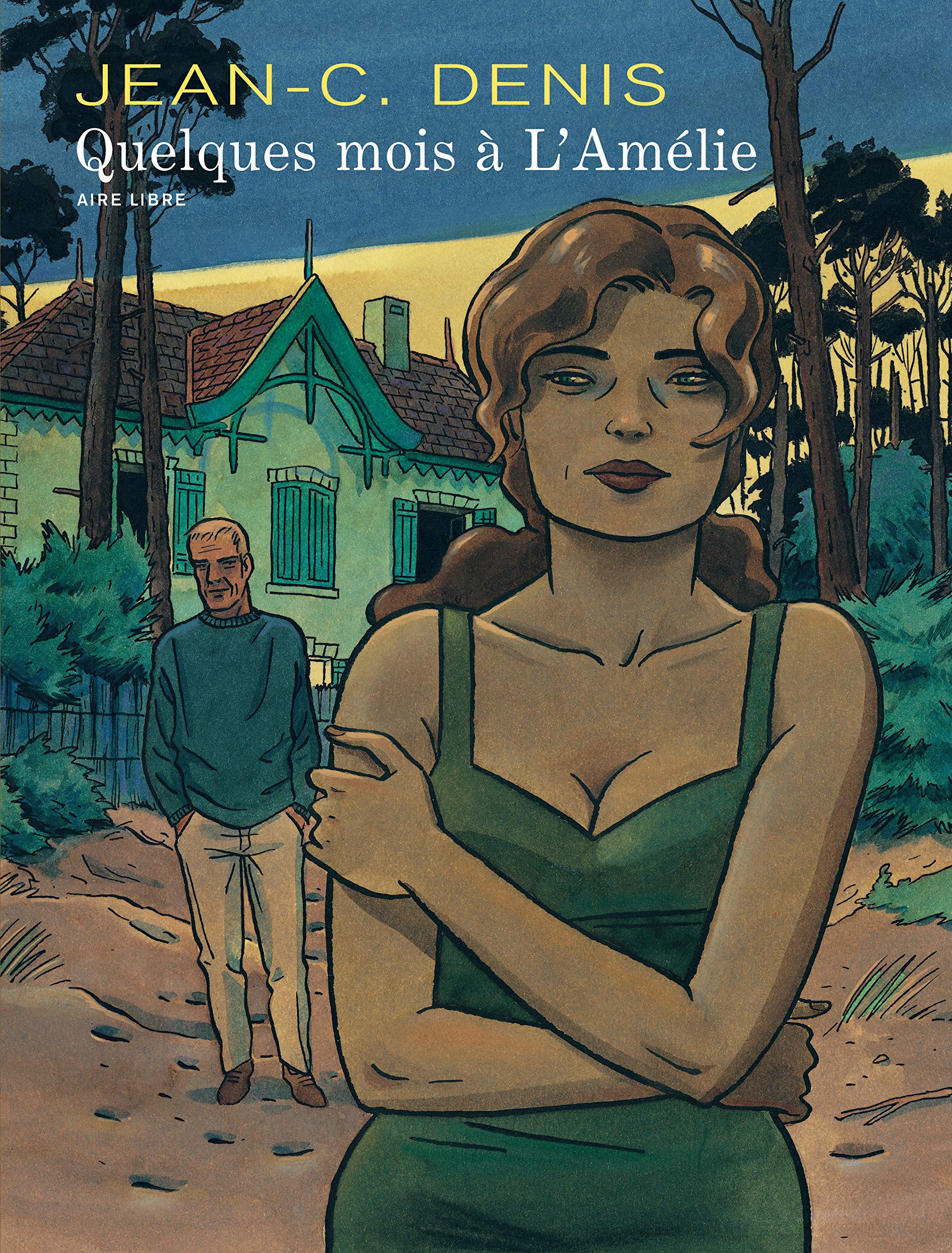 jaquette livre Quelques mois à l'Amélie - Prix du meilleur dialogue, Angoulême 2003