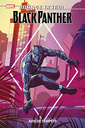 jaquette livre Marvel Action Black Panther - Avis De Tempête