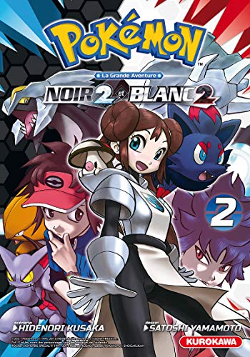 jaquette livre Pokémon - La Grande Aventure - Noir 2 et Blanc 2 - Tome 2