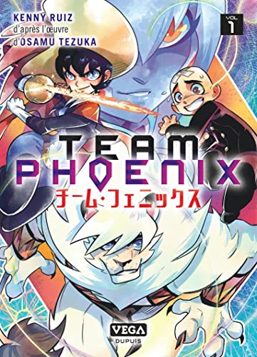 jaquette livre Team Phoenix - Tome 1