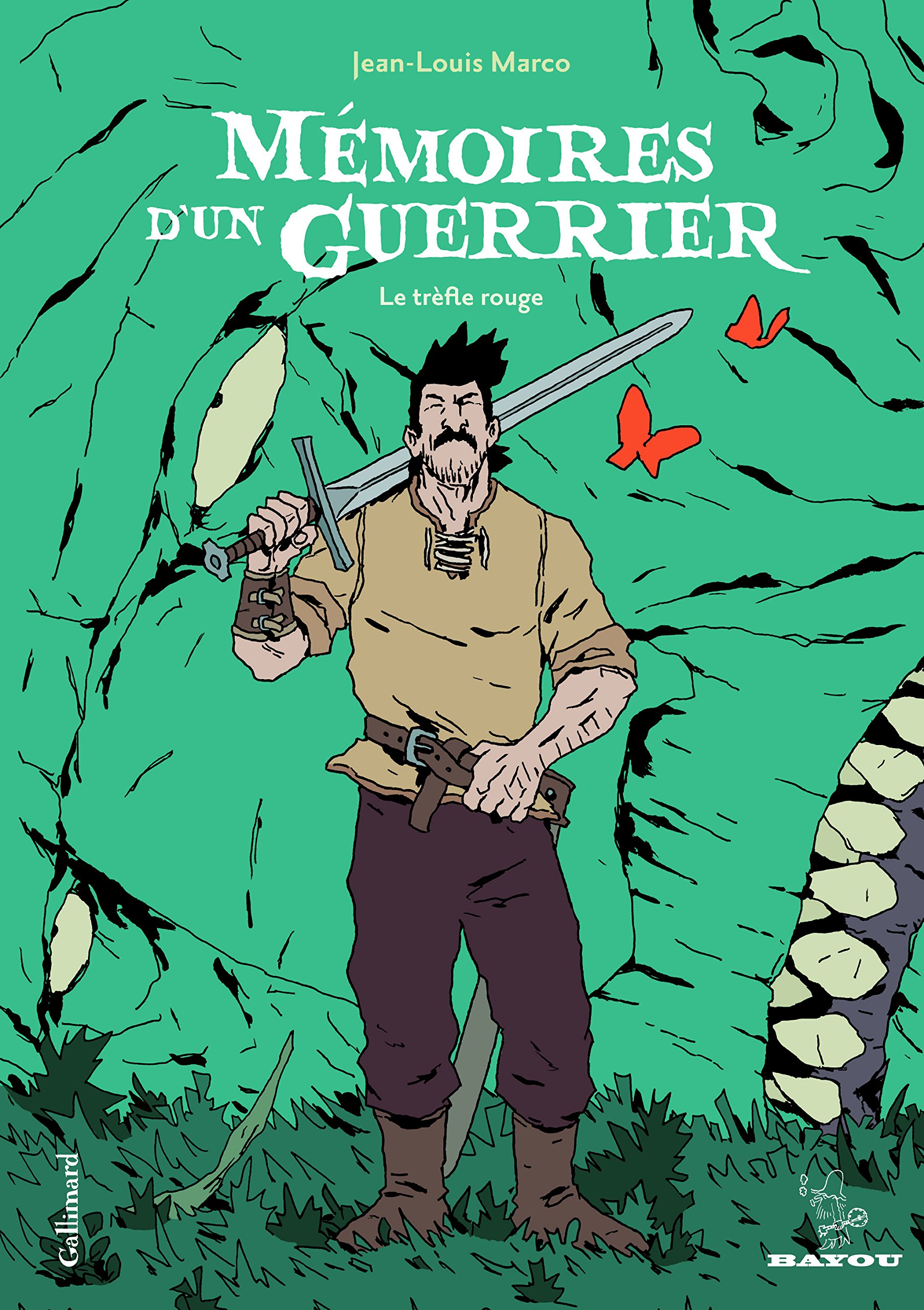 jaquette livre Mémoires d'un guerrier: Le trèfle rouge