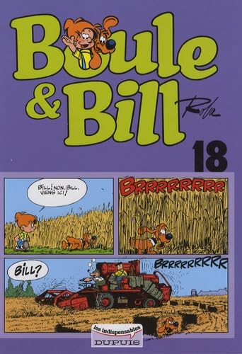 jaquette livre Boule Et Bill Tome 18