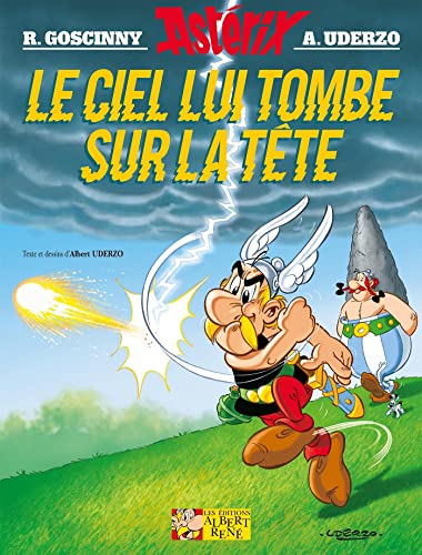 jaquette livre Astérix Tome 33 - Le Ciel Lui Tombe Sur La Tête