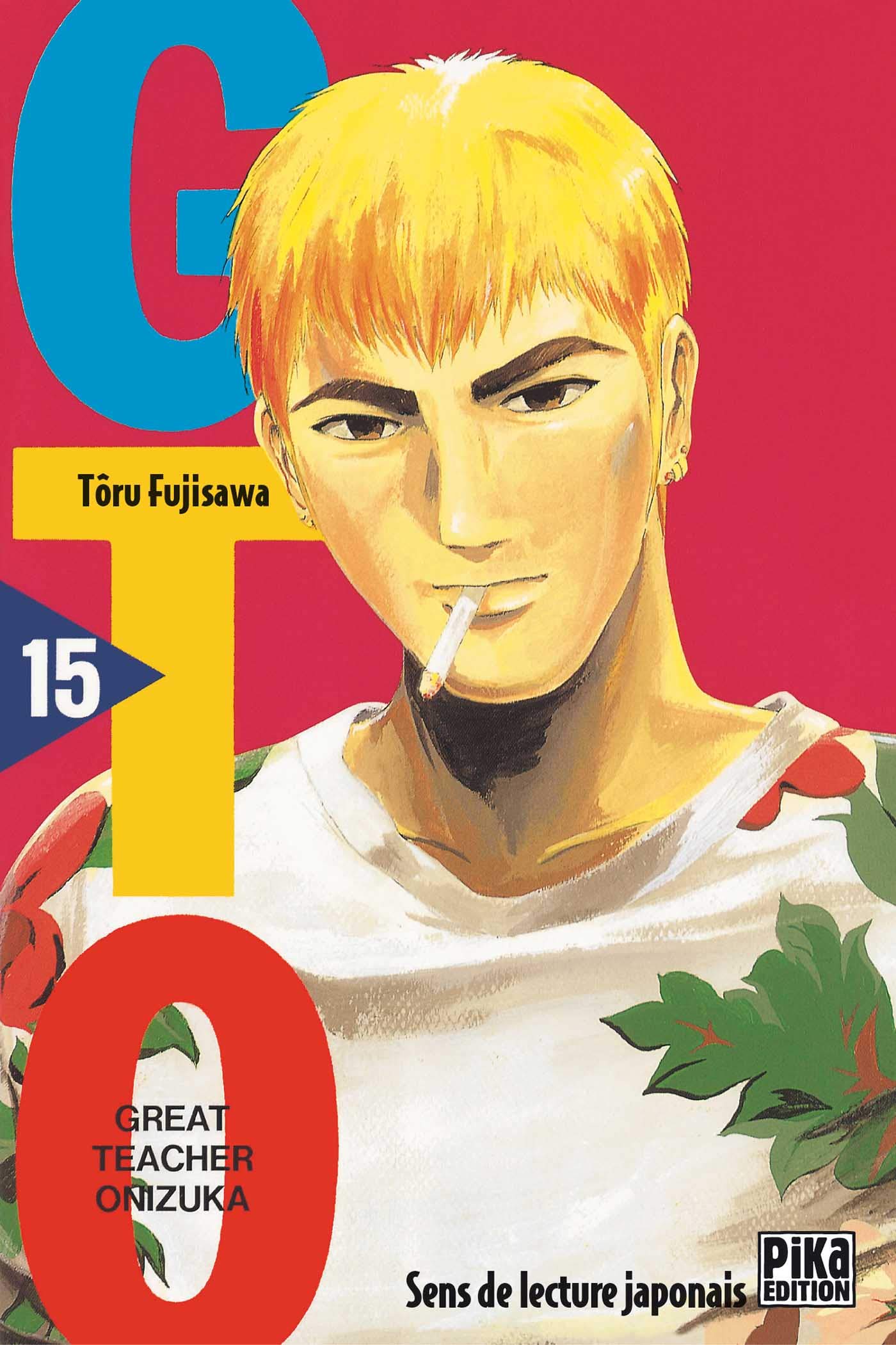 jaquette livre GTO (Great Teacher Onizuka), tome 15