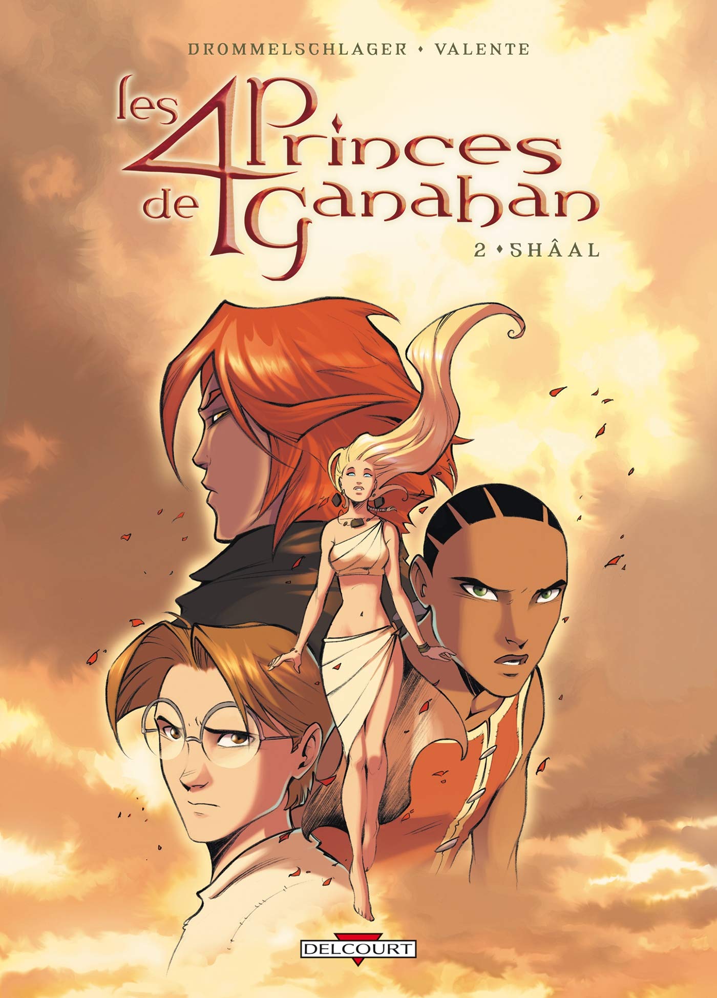 jaquette livre Les 4 Princes de Ganahan, Tome 2 : Shâal