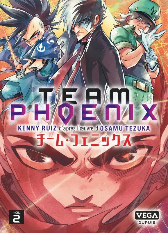 jaquette livre Team Phoenix - Tome 2