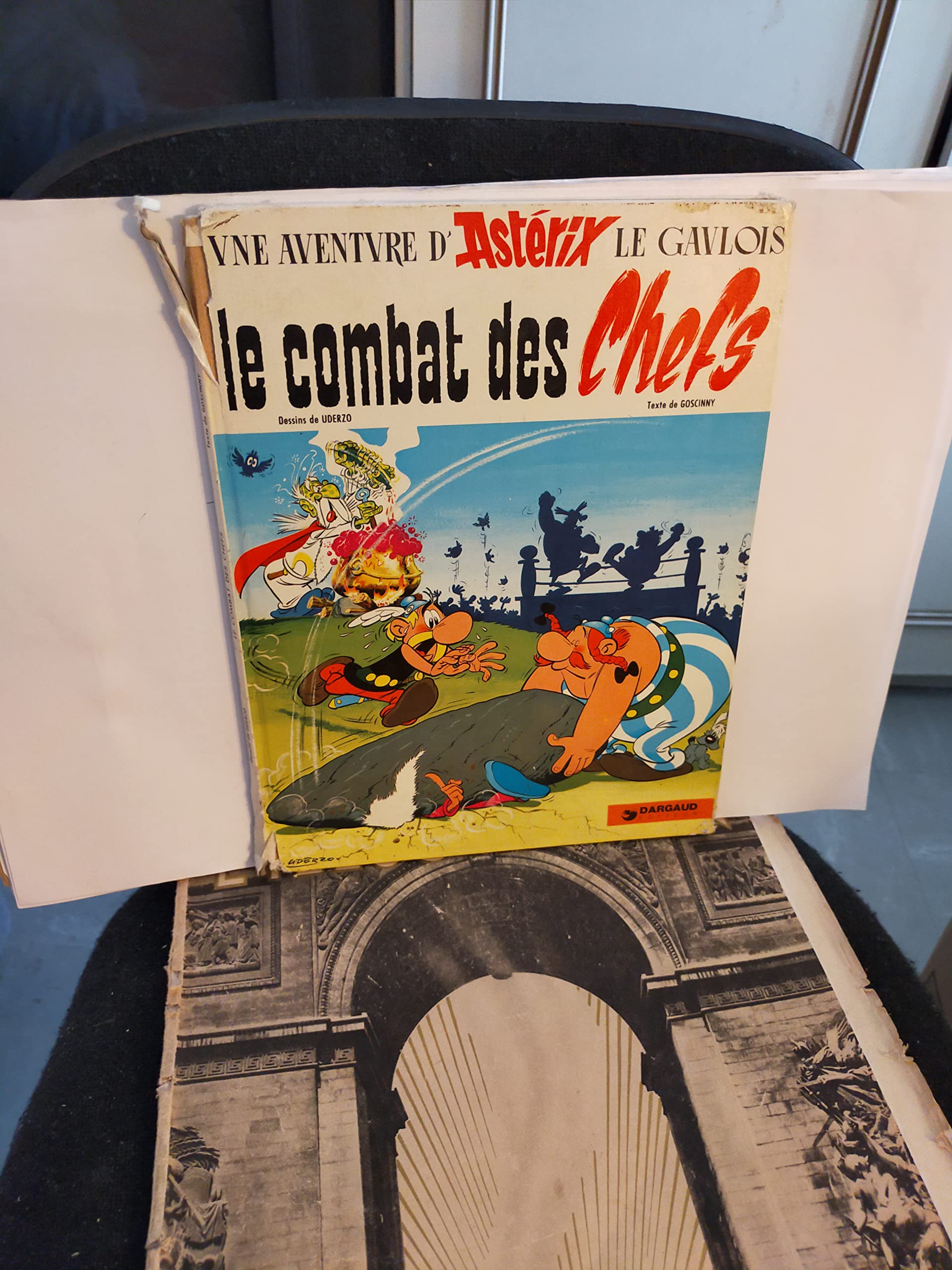 jaquette livre Le combat des chefs
