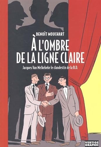 jaquette livre A L'Ombre De La Ligne Claire