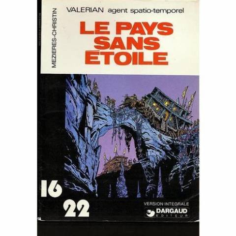 jaquette livre Valerian, Le Pays Sans Étoile