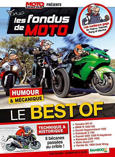 jaquette livre Les Fondus De Moto - Best Of