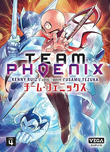 jaquette livre Team Phoenix - Tome 4