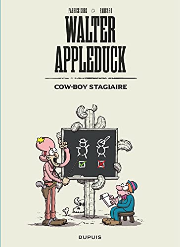 jaquette livre Walter Appleduck Tome 1 - Cow-Boy Stagiaire