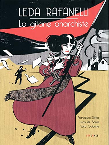 jaquette livre Leda Rafanelli - La Gitane Anarchiste