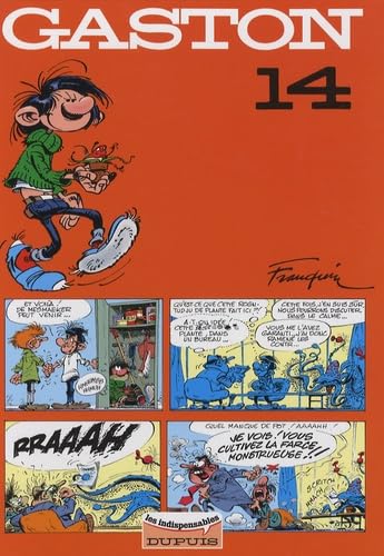 jaquette livre Gaston Tome 14