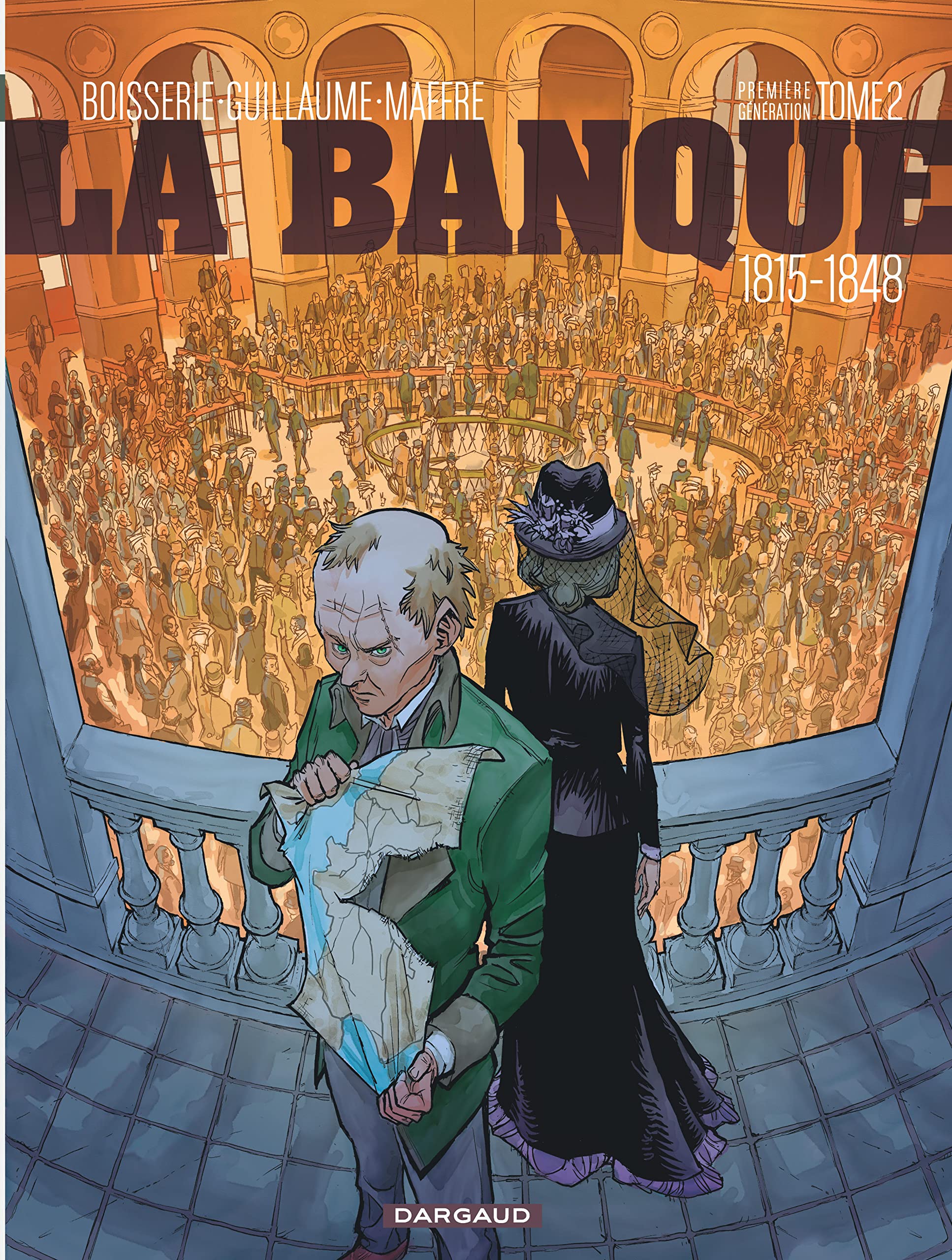 jaquette livre Banque (La) - tome 2 - Le Milliard des émigrés