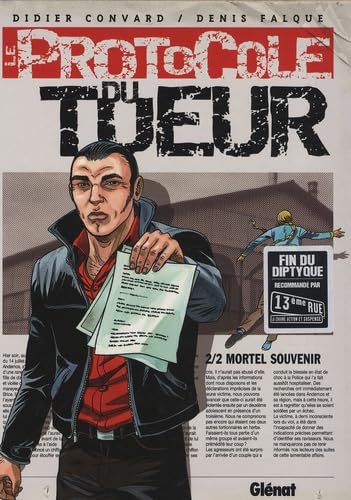 jaquette livre Le Protocole Du Tueur Tome 2 - Mortel Souvenir