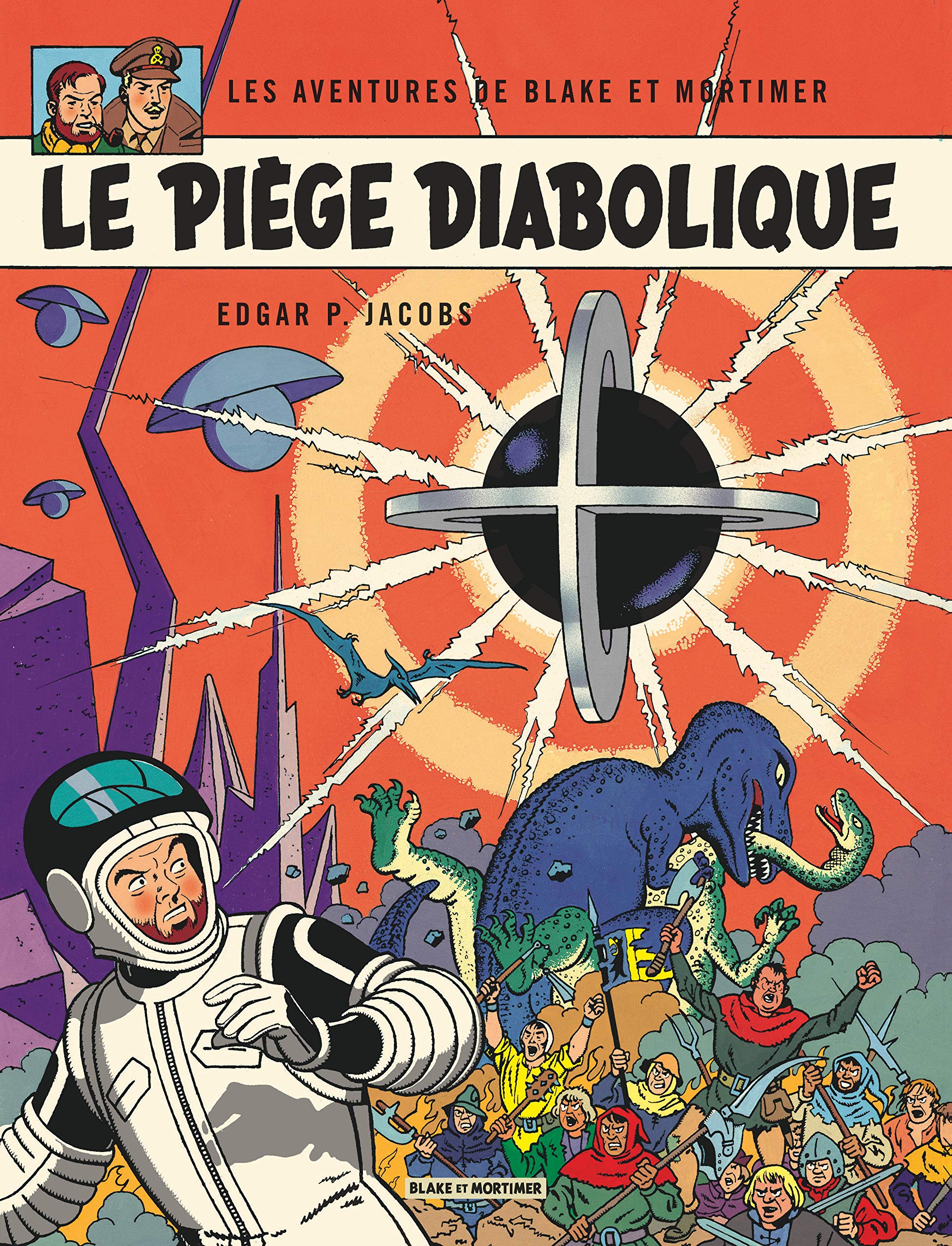 jaquette livre Blake & Mortimer - tome 9 - Piège diabolique (Le)