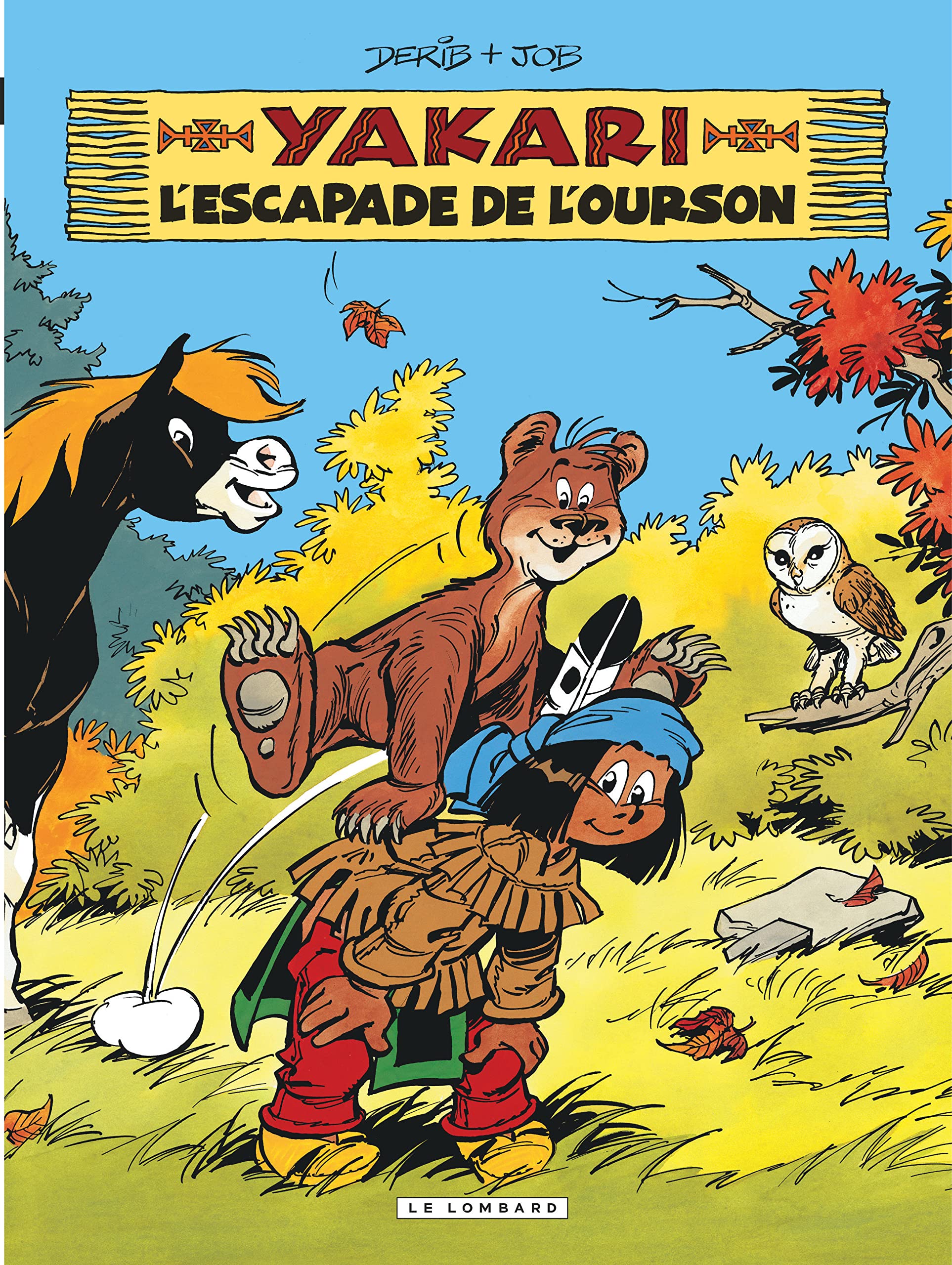 jaquette livre Yakari - tome 35 - L'escapade de l'ourson