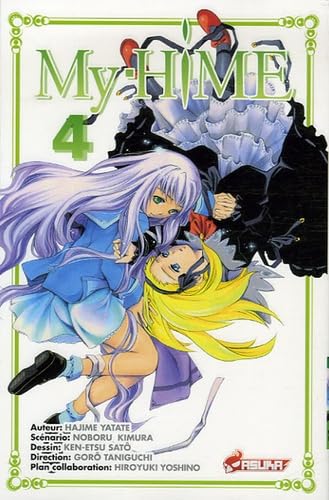 jaquette livre My Hime - Tome 4