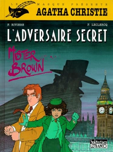 jaquette livre Agatha Christie Numero 2 : L'adversaire Secret