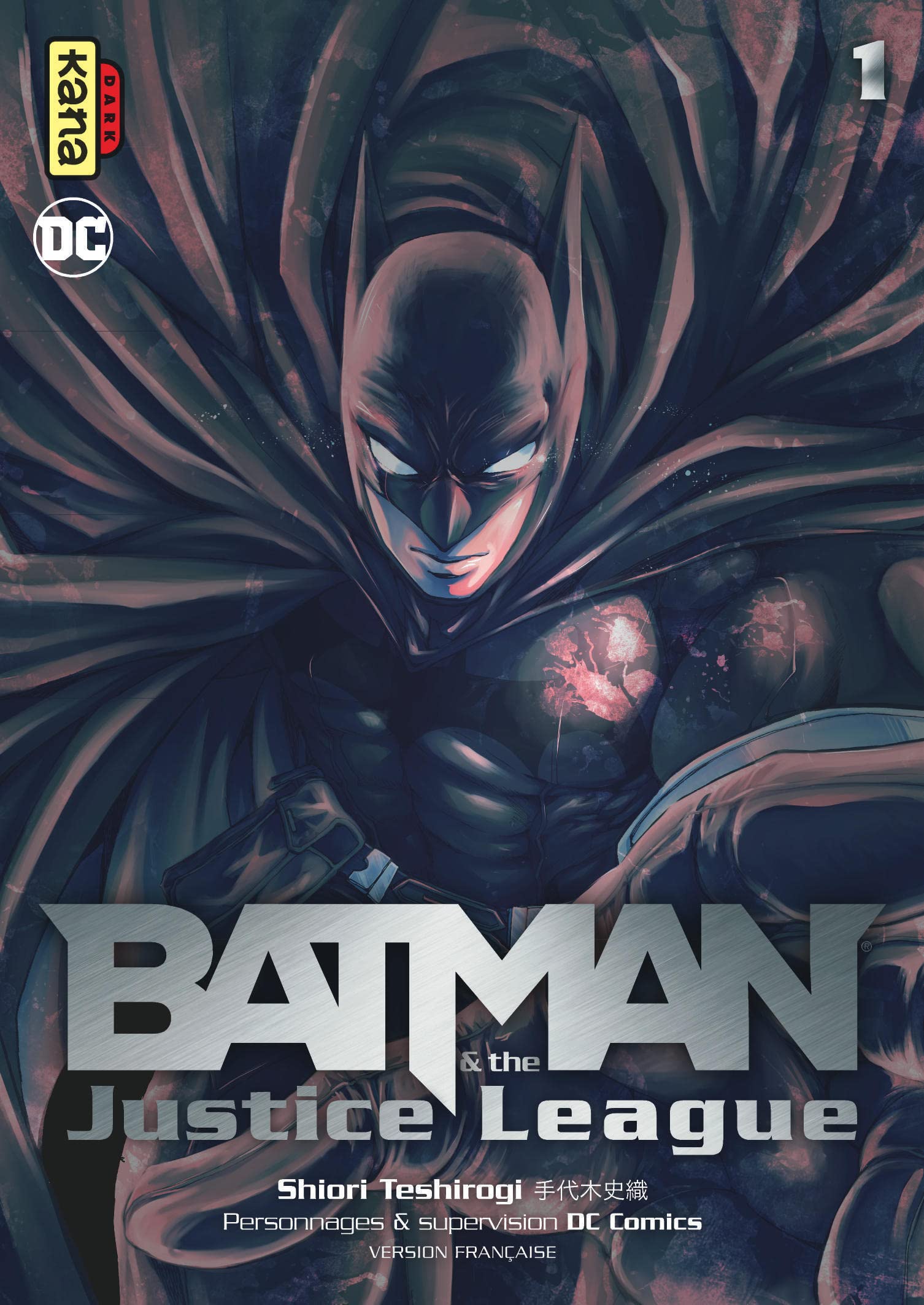 jaquette livre Batman and the Justice League, tome 1