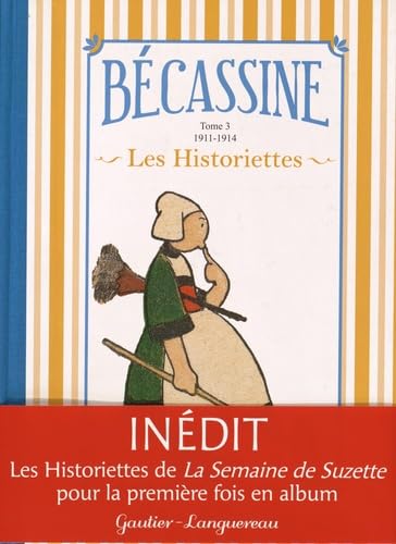 jaquette livre Bécassine Les Historiettes Tome 3 - 1911-1914