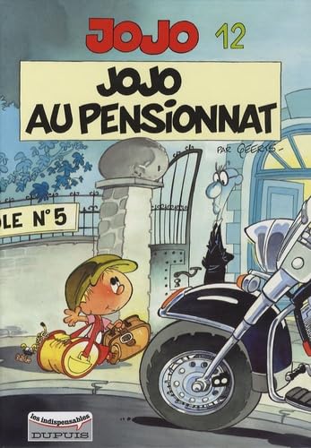 jaquette livre Jojo Tome 12 - Jojo Au Pensionnat