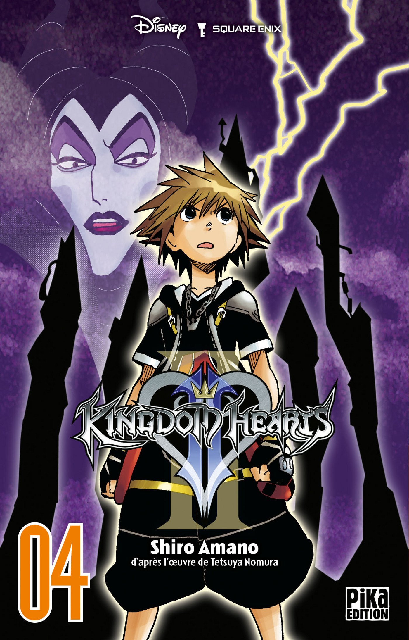 jaquette livre Kingdom Hearts II T04