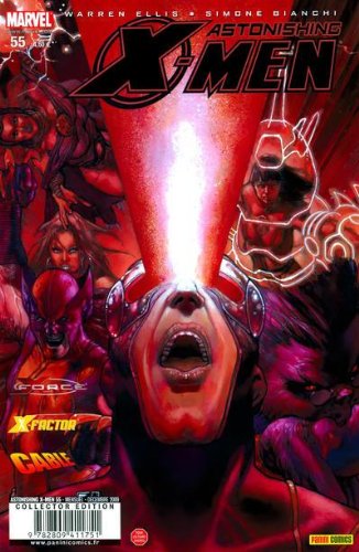 jaquette livre ASTONISHING X-MEN -Variant - Volume 55