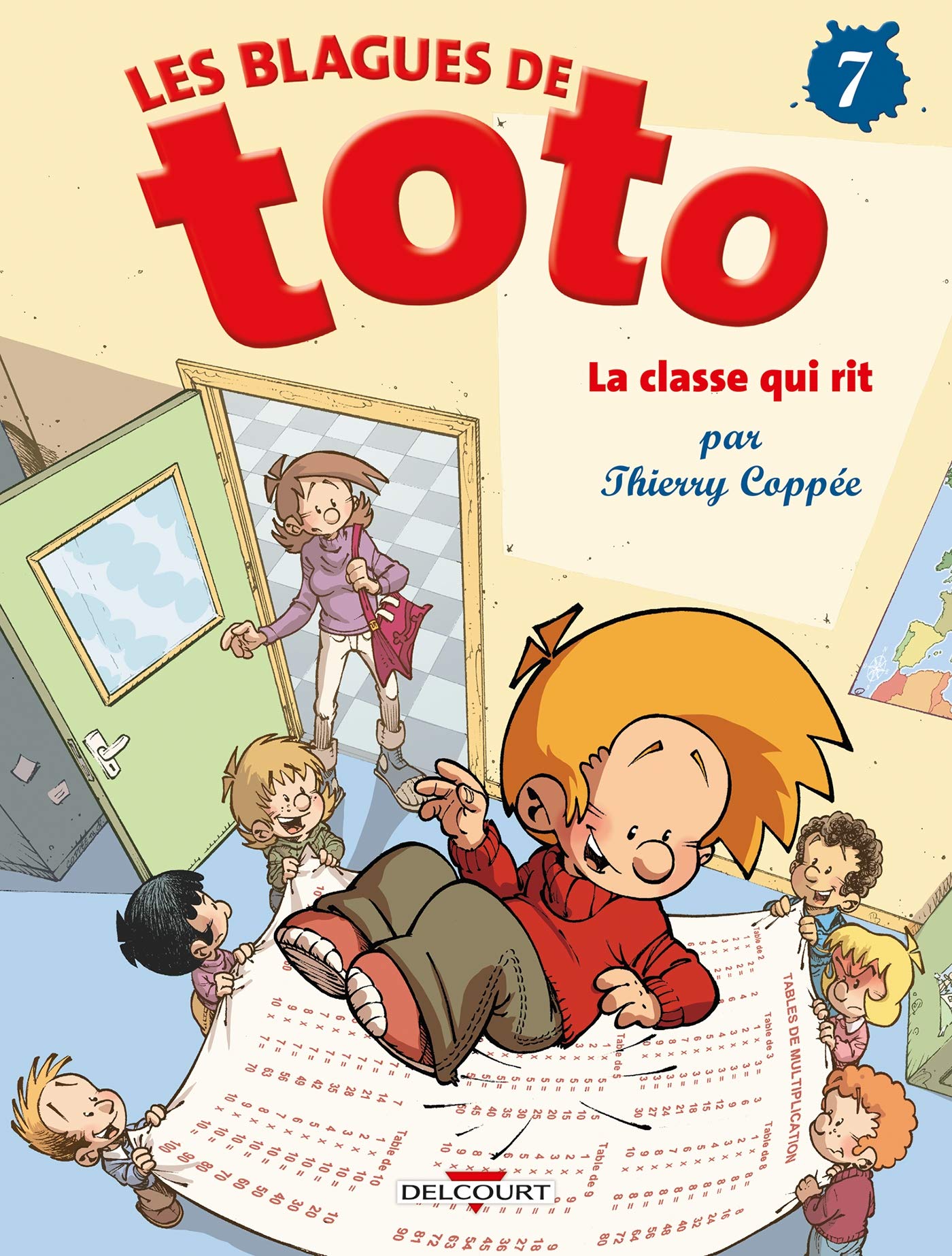 jaquette livre Blagues de Toto, Tome 7 : La classe qui rit (Album)