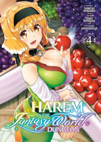 jaquette livre Harem in the Fantasy World Dungeon - Tome 4