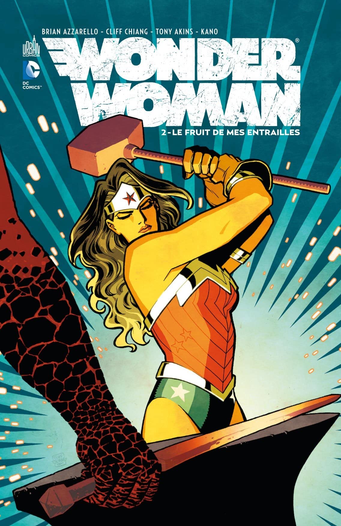 jaquette livre Wonder Woman tome 2