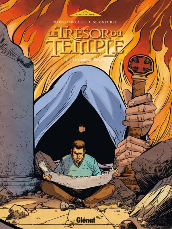 jaquette livre Le Trésor Du Temple Tome 3 - Le Rouleau D'argent