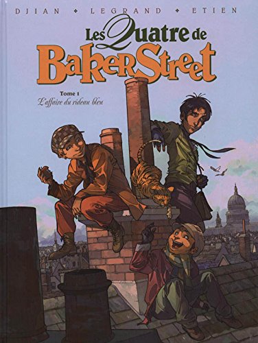 jaquette livre LES QUATRE DE BAKER STREET. Tome I