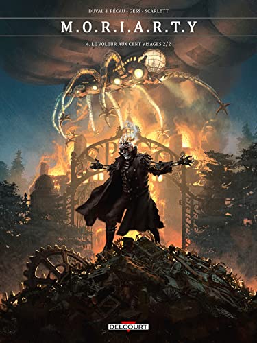 jaquette livre M.O.R.I.A.R.T.Y Tome 4 - Le Voleur Aux Cent Visages 2/2