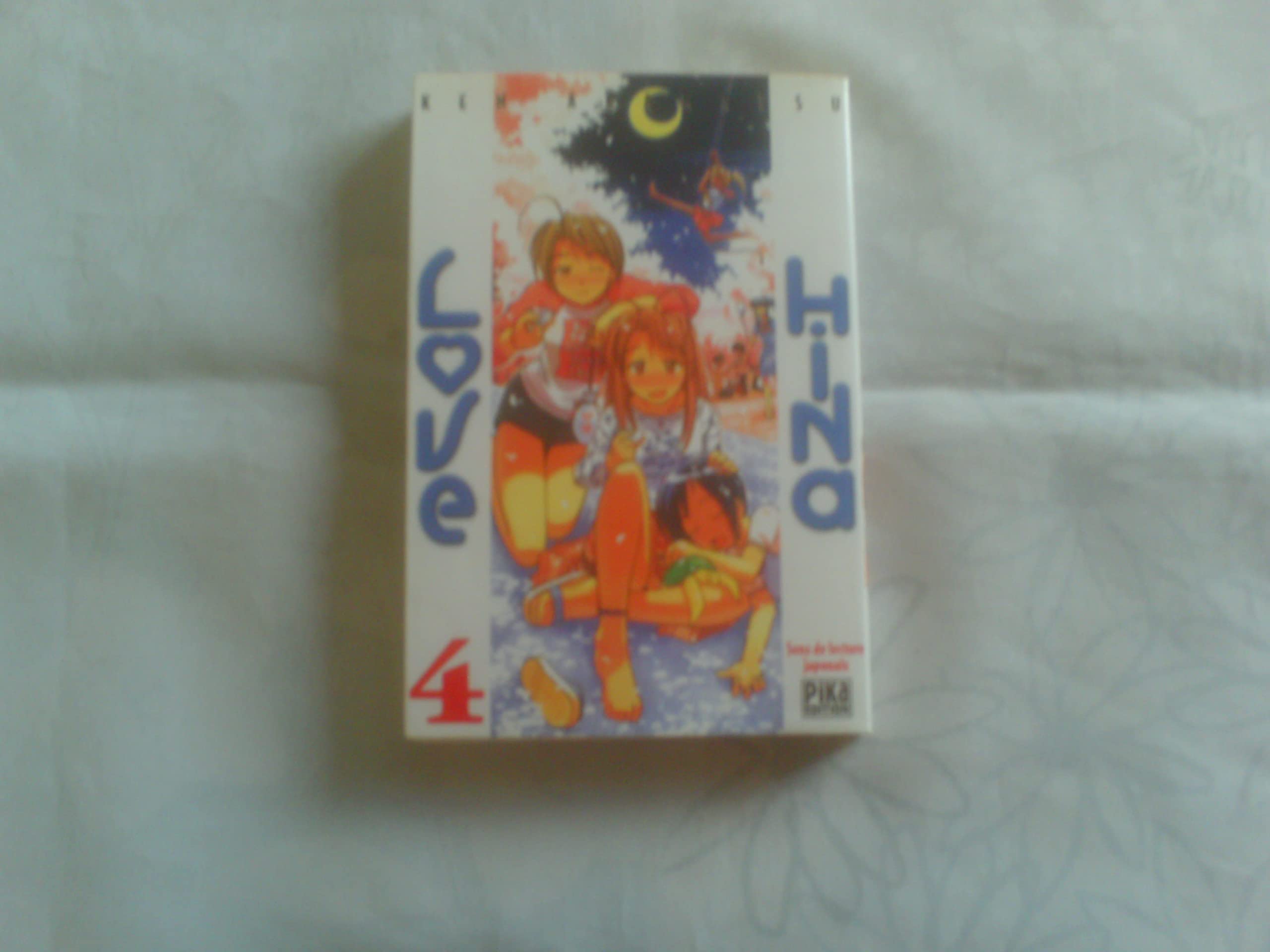 jaquette livre Love Hina, tome 4