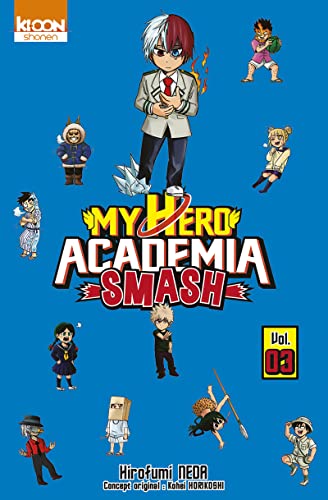 jaquette livre My Hero Academia - Smash - Tome 3