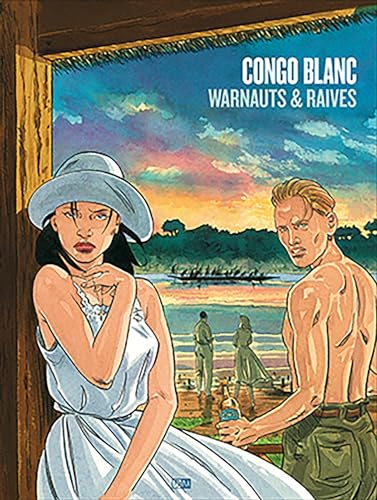 jaquette livre Congo Blanc - Congo 40 - Fleurs D'ébène - Congo Blanc