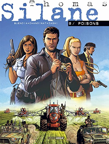 jaquette livre Thomas Silane Tome 8 - Poisons