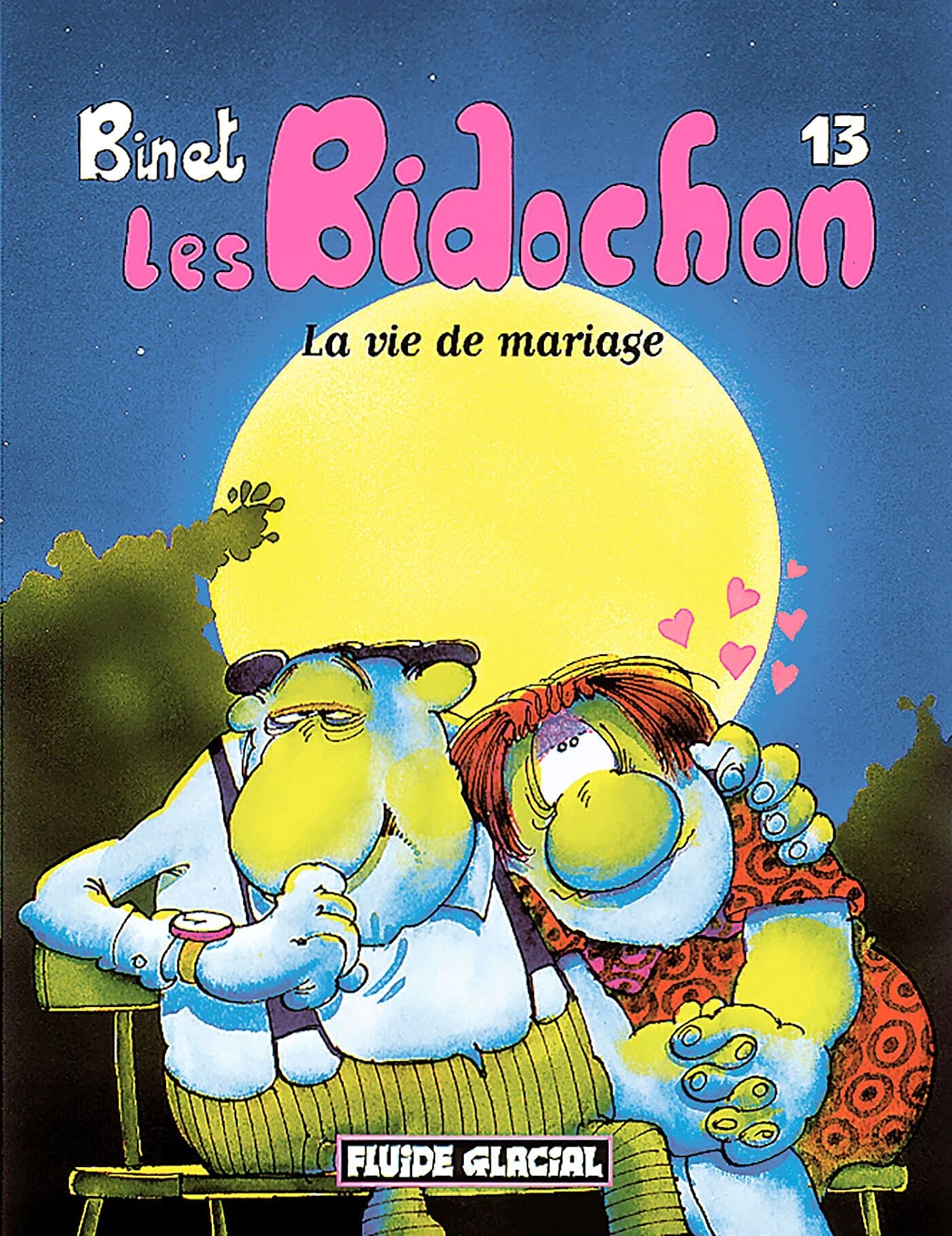 jaquette livre Les Bidochon, tome 13 : La vie de mariage