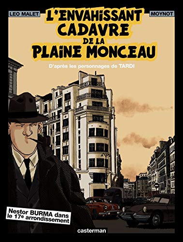 jaquette livre Nestor Burma Tome 7 - L'envahissant Cadavre De La Plaine Monceau