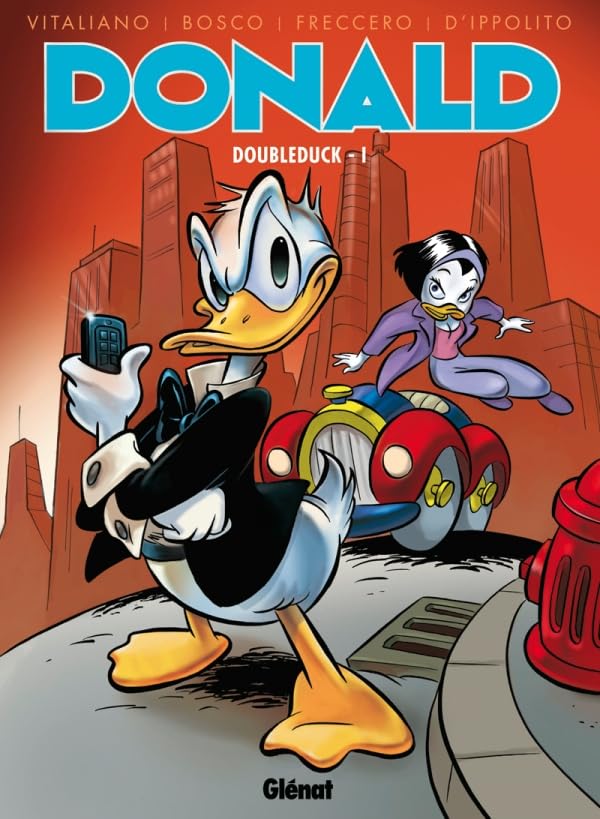 jaquette livre Donald - DoubleDuck - Tome 01