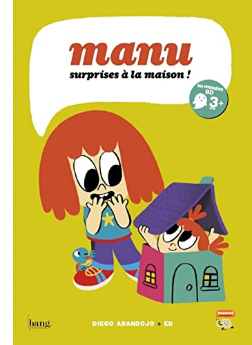 jaquette livre Manu, Surprises À La Maison !