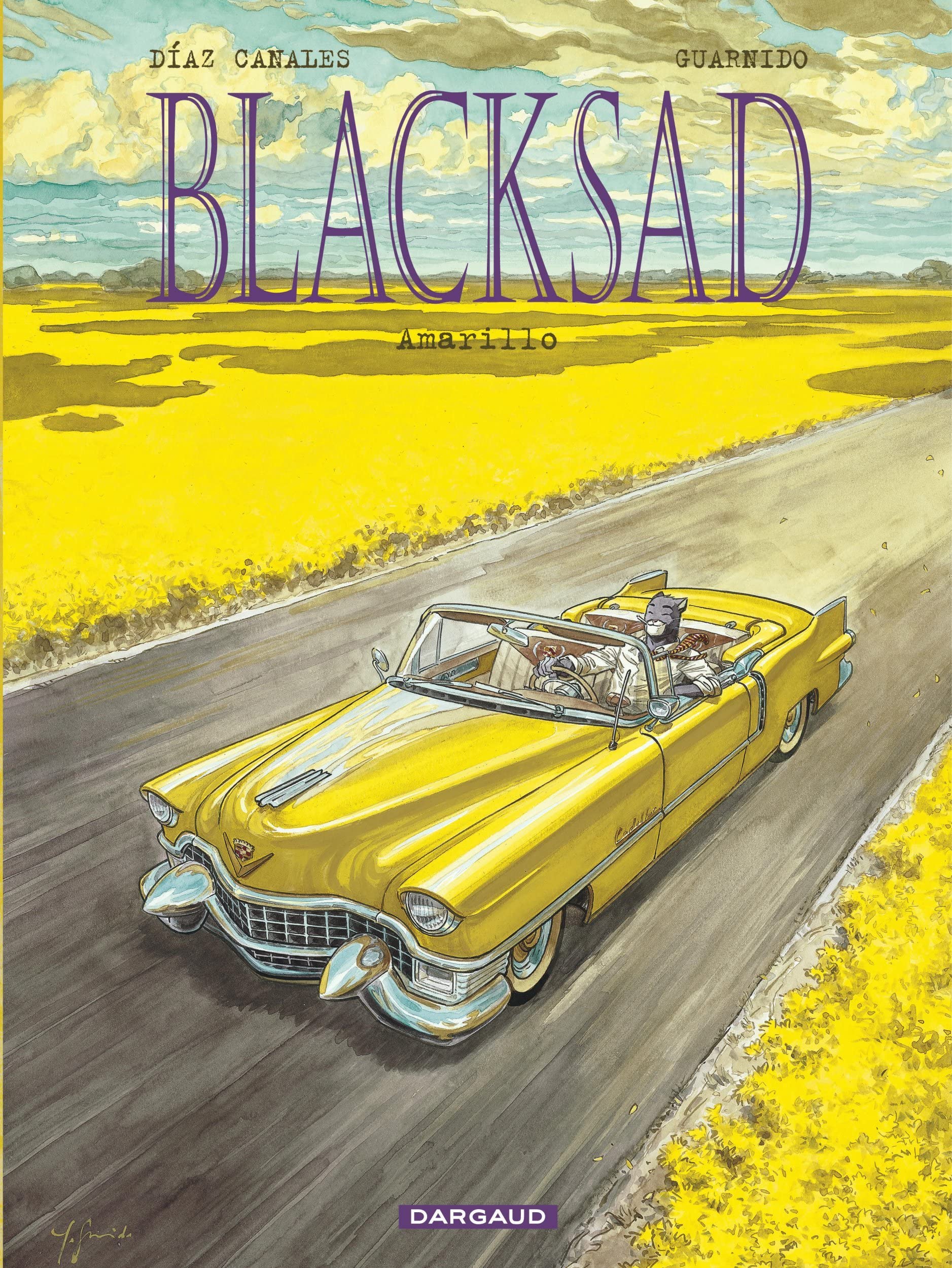 jaquette livre Blacksad, tome 5 : Amarillo