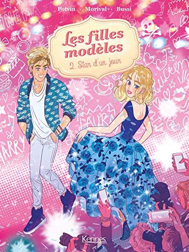 jaquette livre Les Filles Modèles Tome 2 - Star D'un Jour