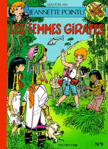 jaquette livre Jeannette Pointu Tome 9 - Les Femmes Girafes