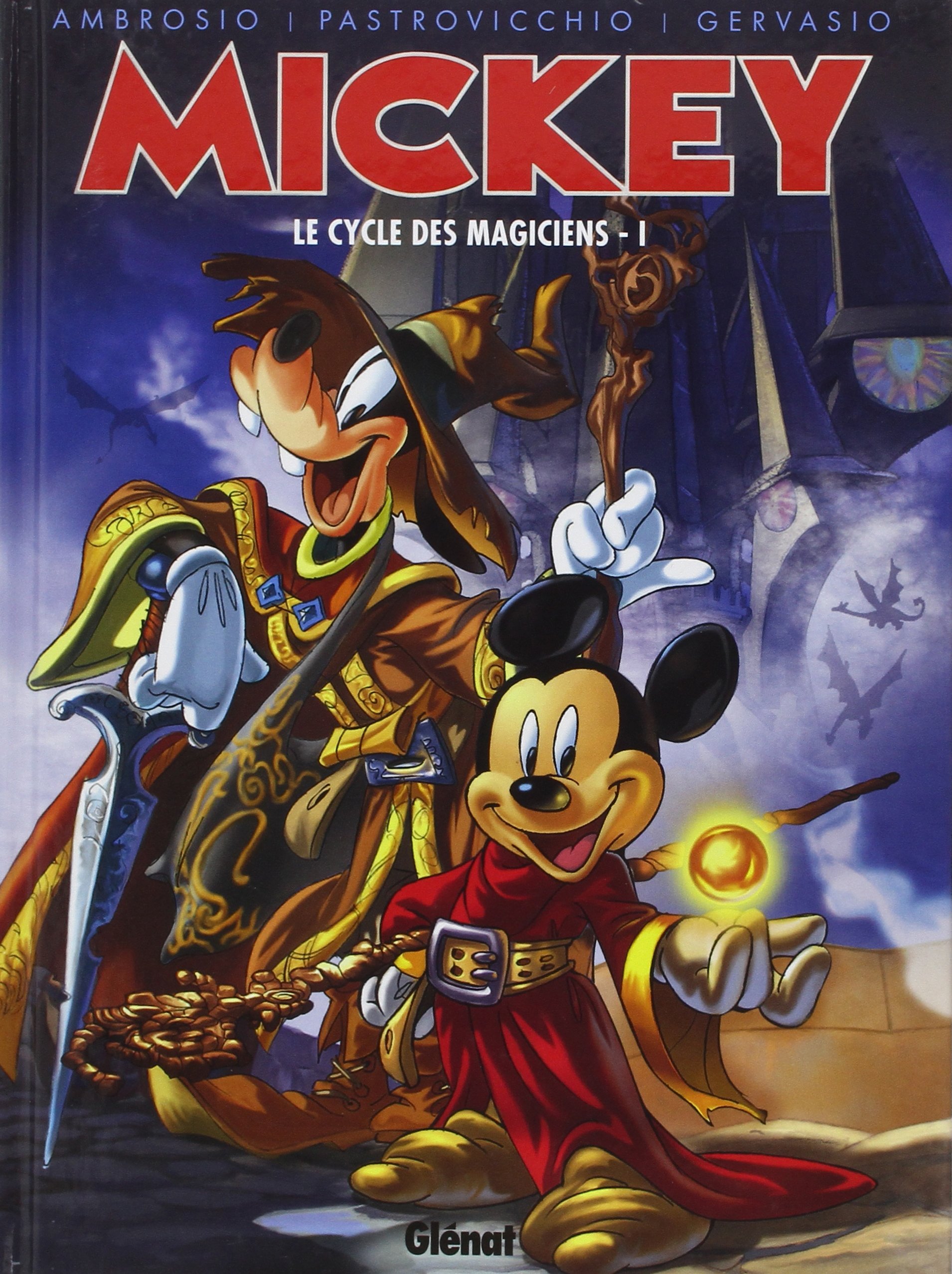 jaquette livre Mickey - Le Cycle des magiciens - Tome 01