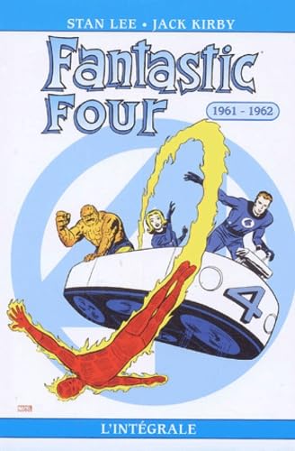 jaquette livre Fantastic Four L'intégrale Tome 4 - 1961-1962