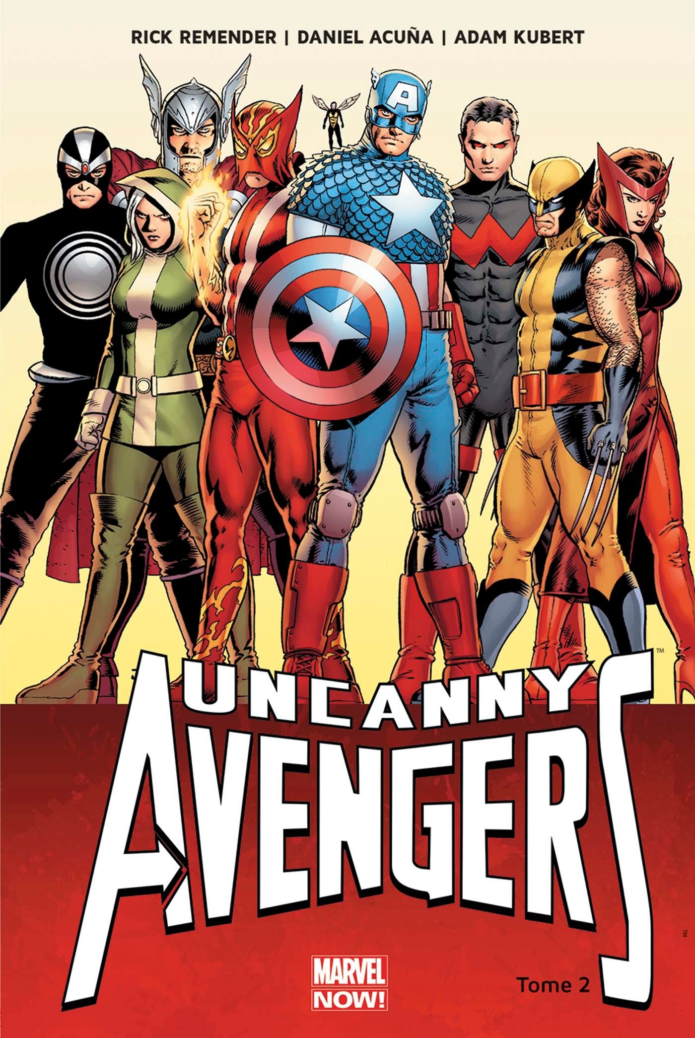 jaquette livre UNCANNY AVENGERS T02