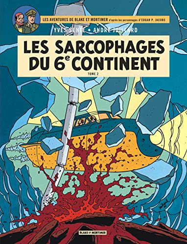 jaquette livre Les Aventures De Blake Et Mortimer Tome 17 - Les Sarcophages Du 6e Continent - Tome 2